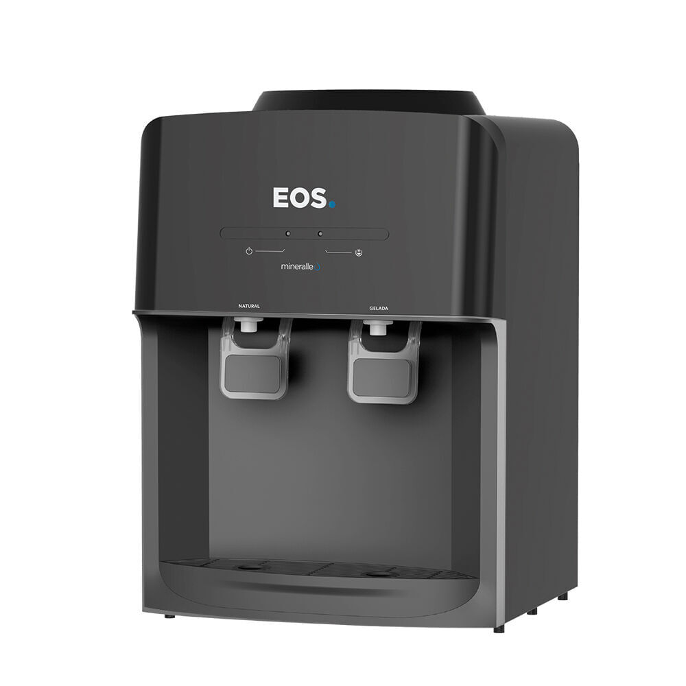 Encontraproduto.com.br - Bebedouro De Mesa Para Garrafão Eos Mineralle Ebe03p Bivolt