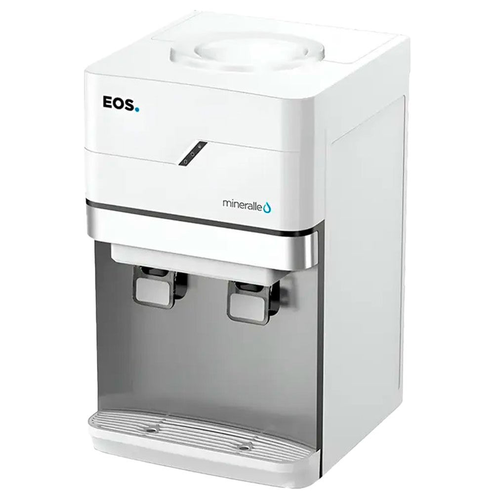 Encontraproduto.com.br - Bebedouro EOS Mesa Garrafao Mineralle Compressor - B189831  Prata  110 VOLTS