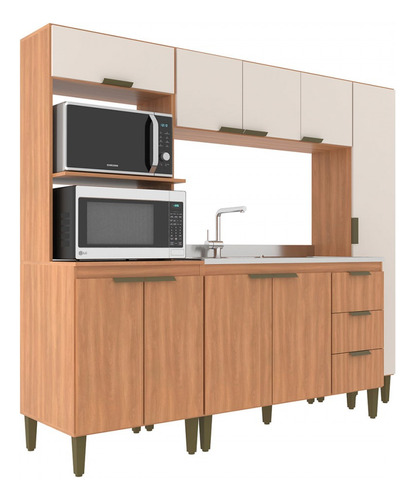 Cozinha Modulada 4 Peças Bia J Carvalho
