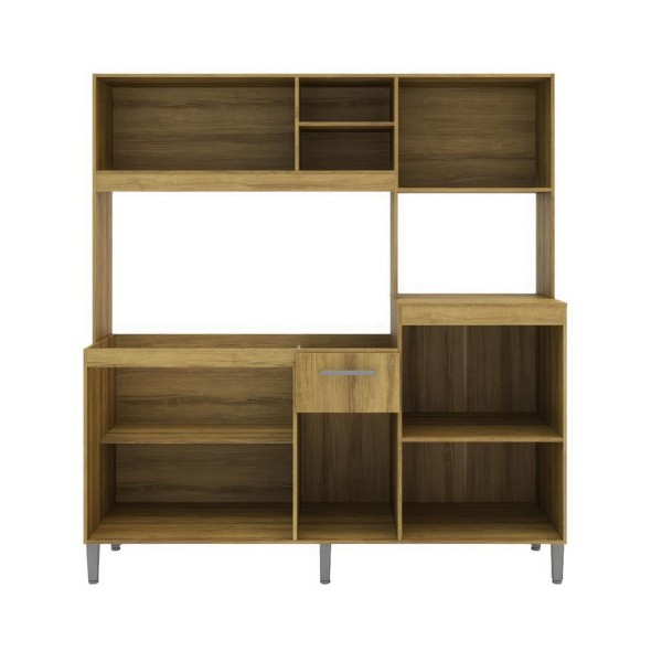 Encontraproduto.com.br - Cozinha Compacta Jasmin 8 PT 1 GV Dakar e Vulcano