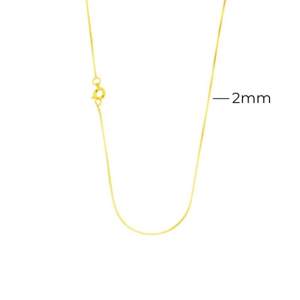 Encontraproduto.com.br - Corrente Elo Alongado Fecho 2mm - 5g - 70 Cm + Pingente São Jorge Oval 23 De Abril - 2,0 X 1,5 Cm