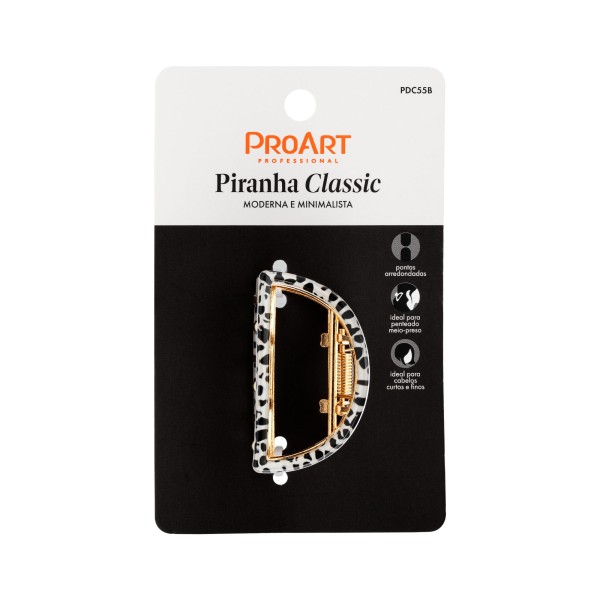Encontraproduto.com.br - Piranha de Cabelo Classic Bolinhas - ProArt