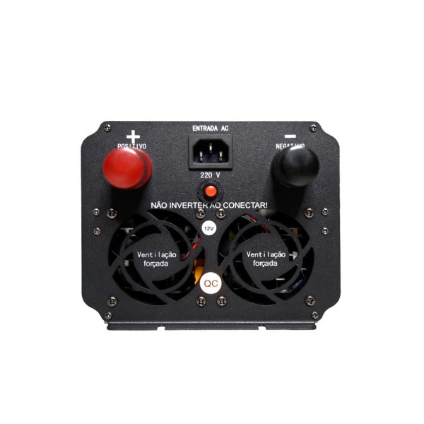 Encontraproduto.com.br - Inversor de Tensão Senoidal Nobreak com Carregador de Bateria 12V/220V Flach IFPN6000-1