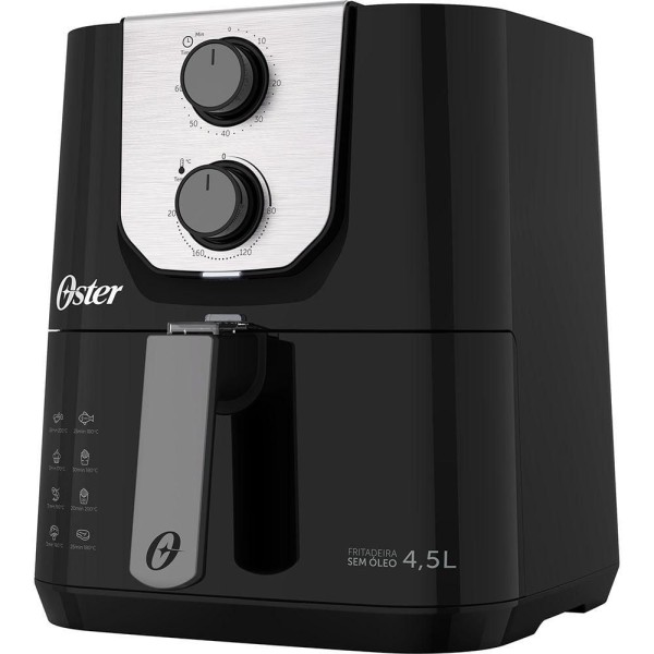 Fritadeira Elétrica Black Perform 4,5L 220V Oster