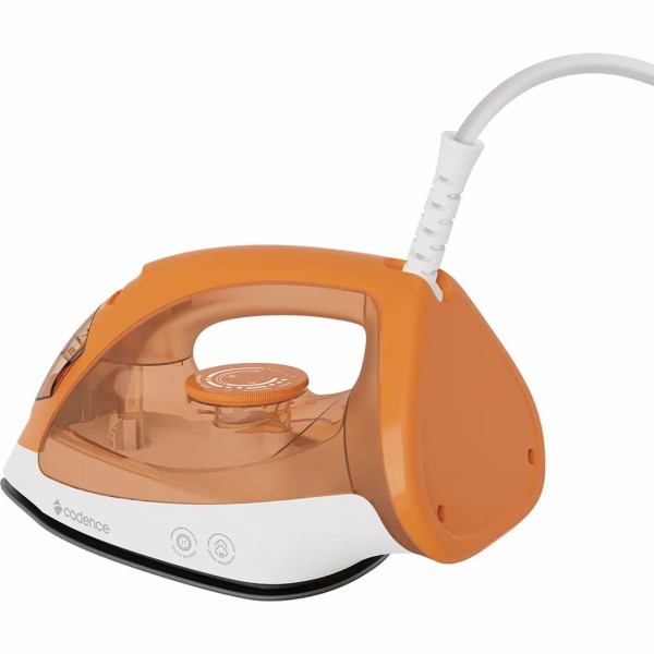 Encontraproduto.com.br - Ferro a Vapor 2 em 1 Laranja 127V Cadence