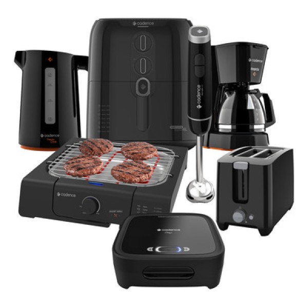 Kit Cozinha Completa Cadence Black Ii