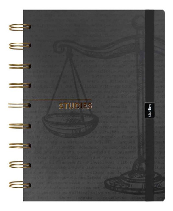 Encontraproduto.com.br - Caderno Médio Profissões Direto com 110 Folhas Studies