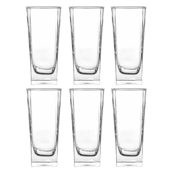 Encontraproduto.com.br - Jogo de Copos Cristal 6 Peças 315ml em Vidro Original