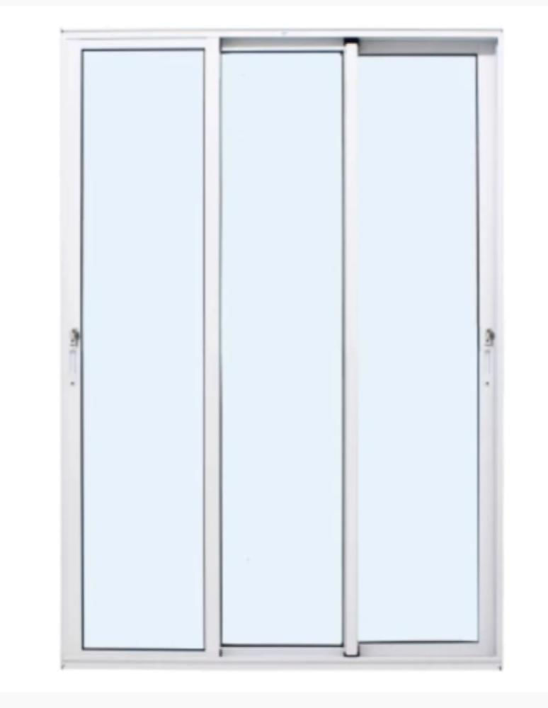 Encontraproduto.com.br - Porta Sacada de Correr em Alumínio Suprema Vidros Temperados - 210x200