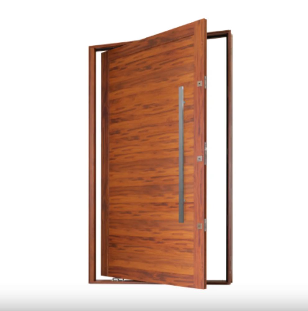 Porta Pivotante em Alumínio Madeiro Premium Direita - 220x120