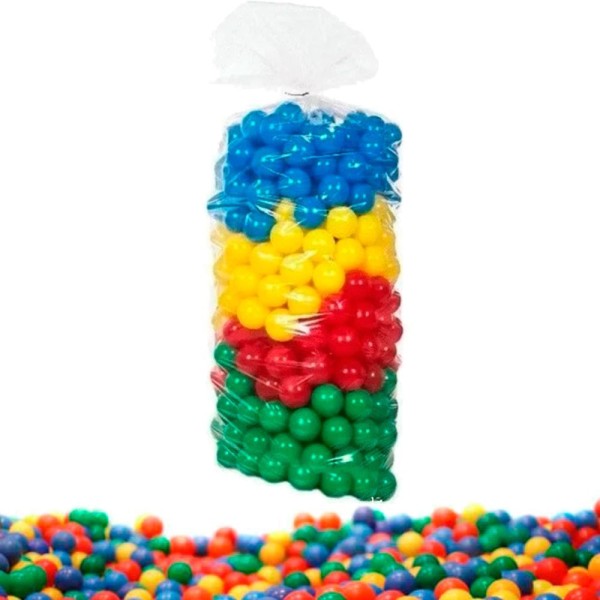 Encontraproduto.com.br - Bolinhas Para Piscina Coloridas Macias E Resistente 100 Un