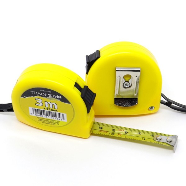 Encontraproduto.com.br - Trena Aço Metal 3m Bolso Básica Fita Com Trava
