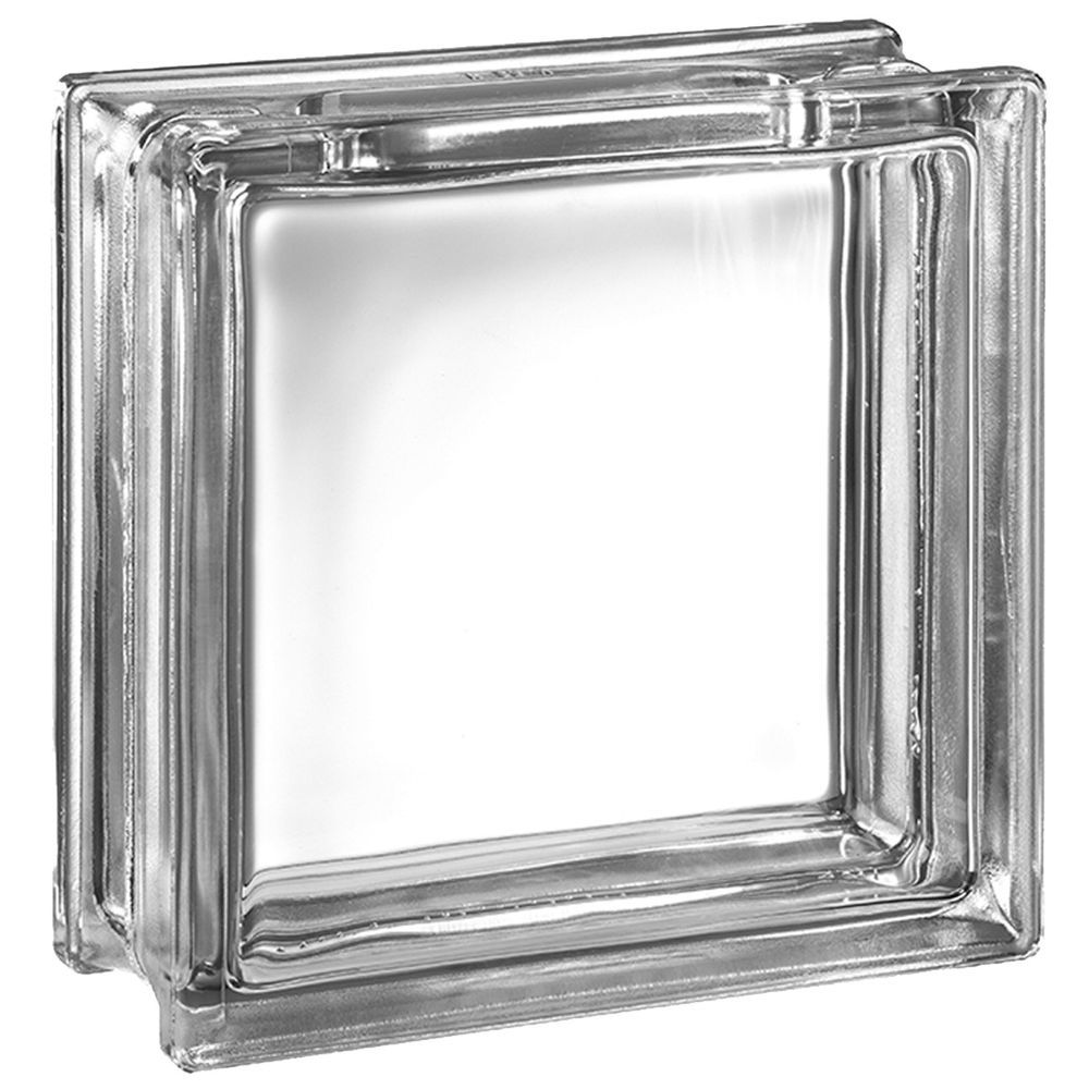 Encontraproduto.com.br - Kit 10 Tijolos Bloco De Vidro Transparente 19x19x8 Cristal