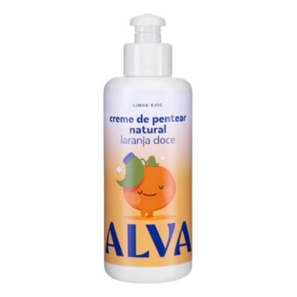 creme para pentear infantil laranja doce e baunilha - 160ml