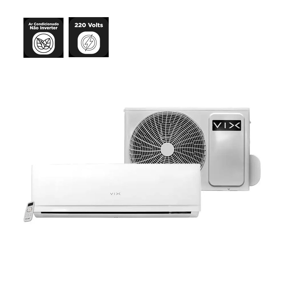 Encontraproduto.com.br - Ar Condicionado Split Hi Wall Vix 12000 BTU/h Frio AS-12CR2SVEDK04_VIX  – 220 Volts