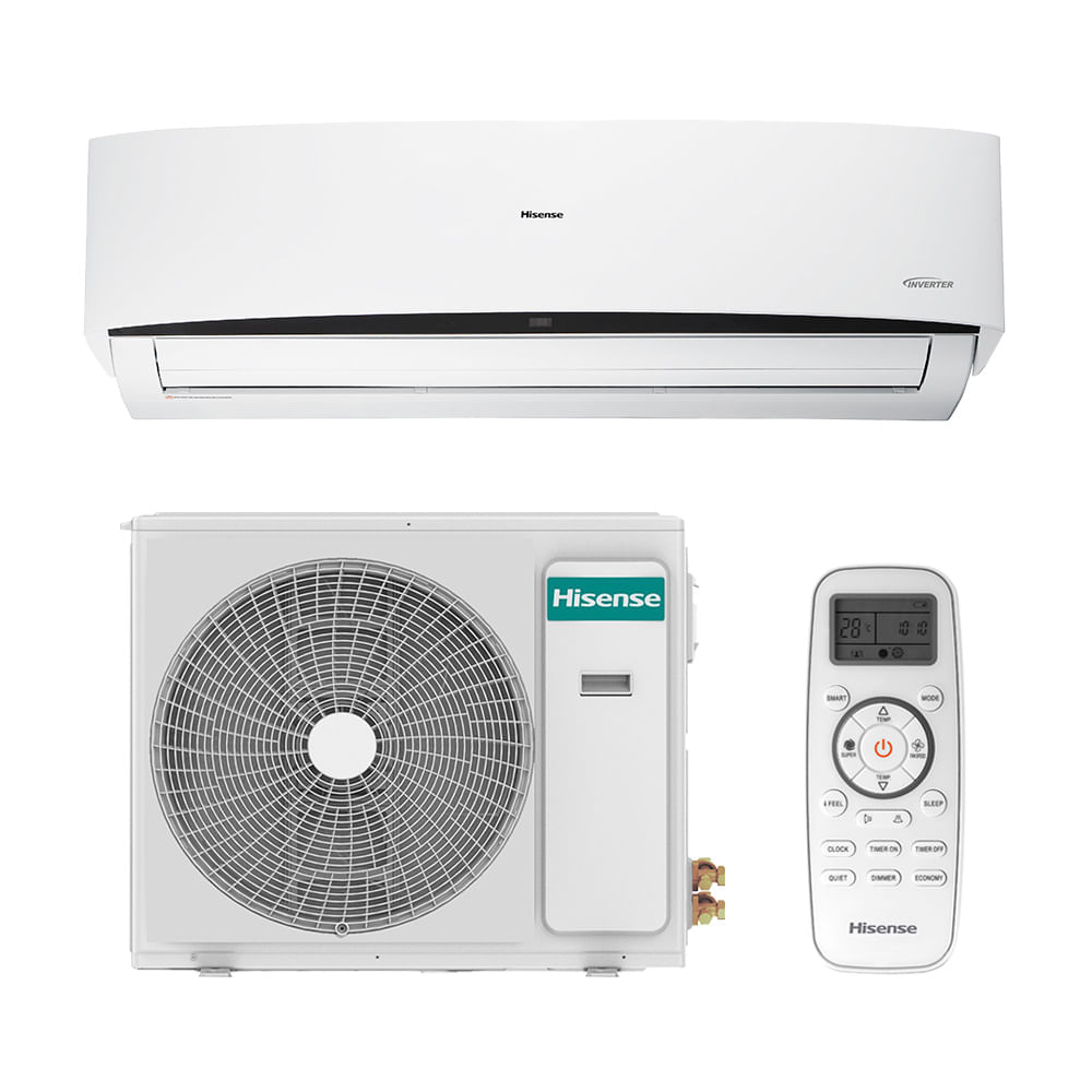 Ar Condicionado Split Hi Wall Inverter Hisense Wi-Fi 30000 BTU/h Frio AS- AS-30TW2RKKVQ01E – 220 Volts