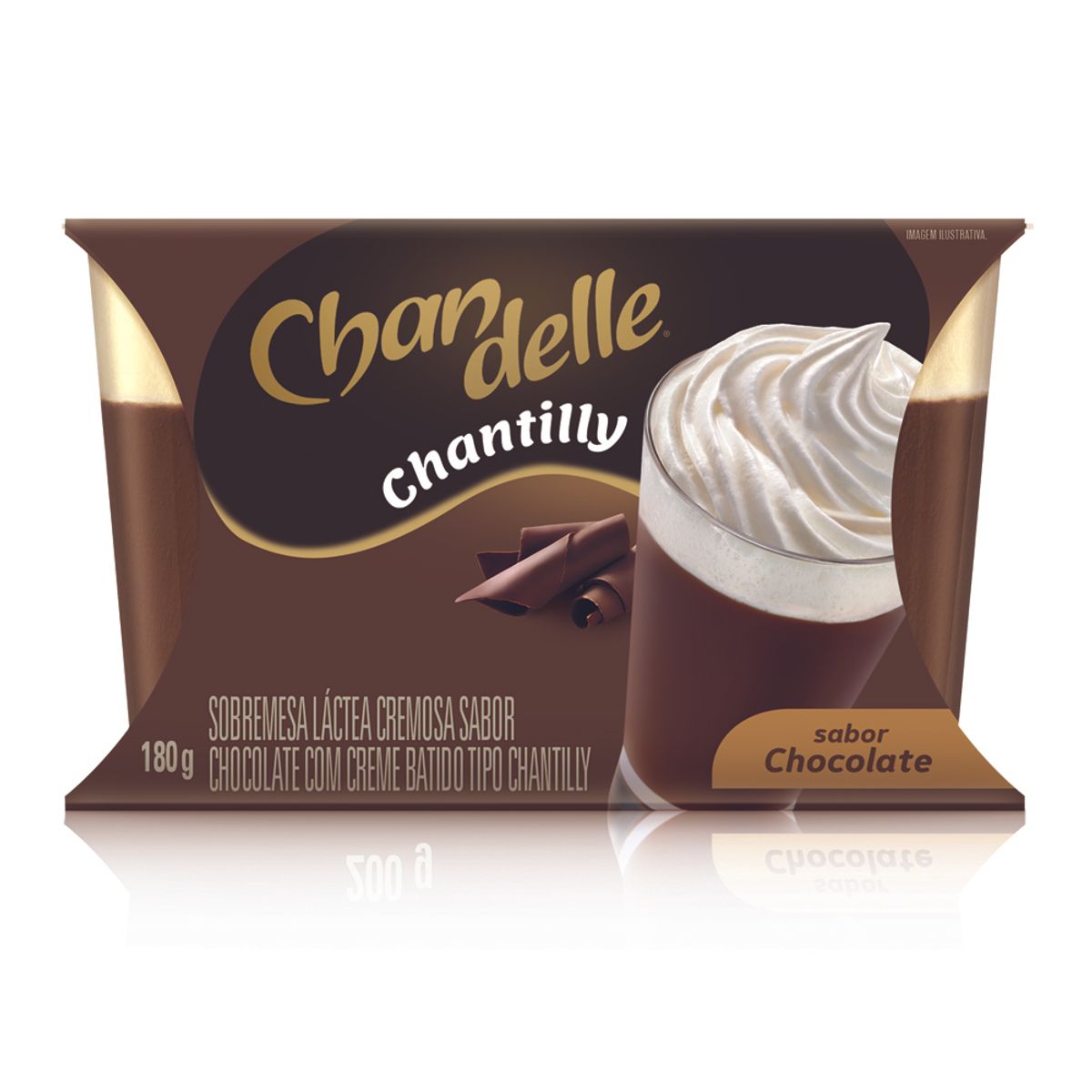 Encontraproduto.com.br - Sobremesa Nestlé Chandelle Chantilly Embalagem com 180g
