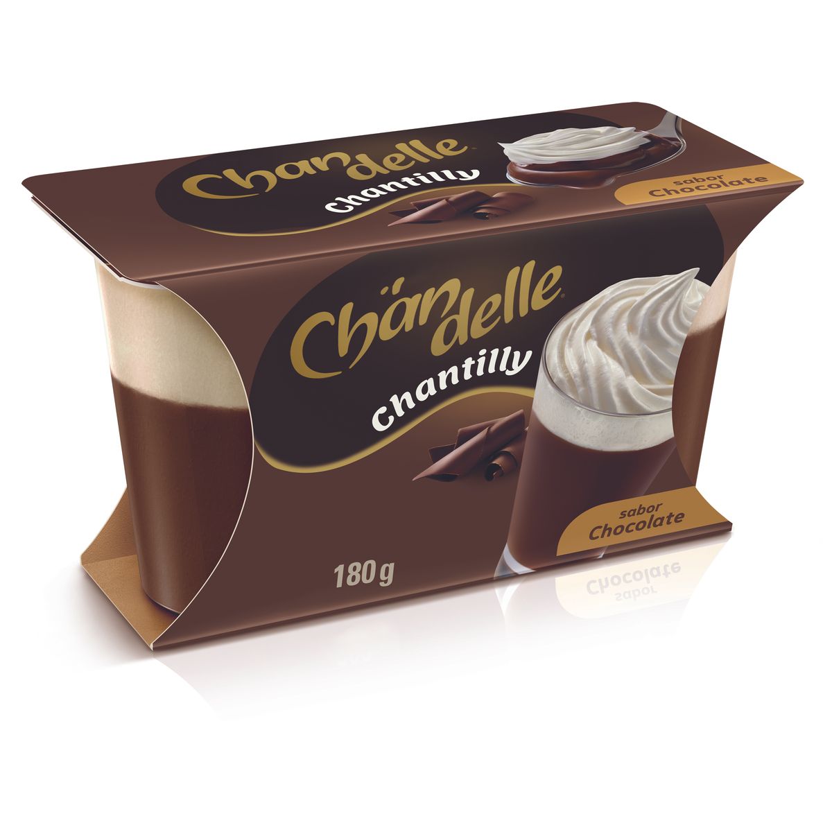 Encontraproduto.com.br - Sobremesa Nestlé Chandelle Chantilly Embalagem com 180g