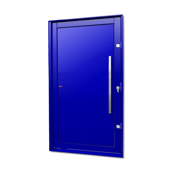 Porta Pivotante Lambril Azul Premium Direita - 240x130