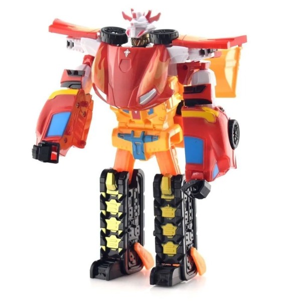 Encontraproduto.com.br - Brinquedo Transformes Vira Robô Trator Bulldozer 2 Em 1