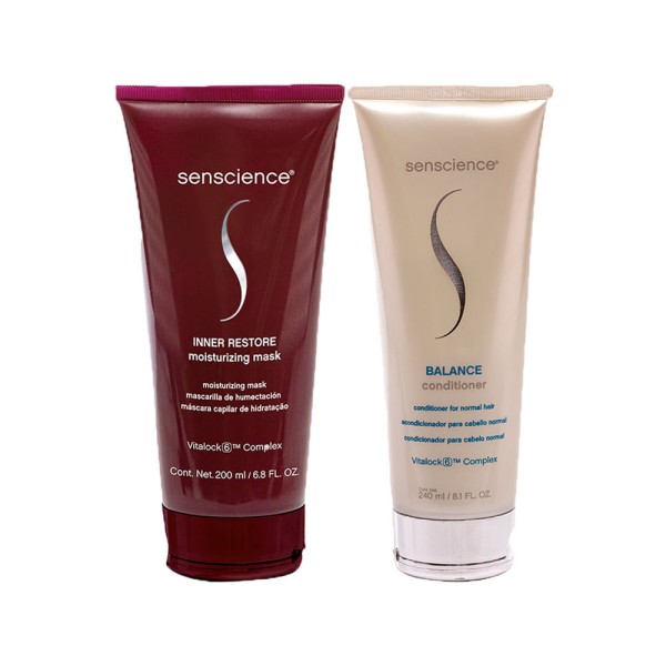Encontraproduto.com.br - Kit Senscience Balance - Condicionador 240 ml + Máscara de Hidratação 200 ml