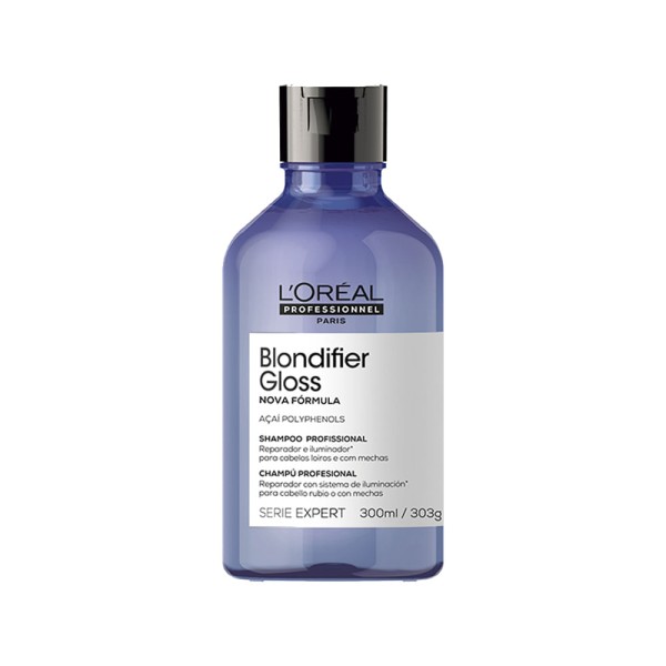 Encontraproduto.com.br - Kit LOréal Professionnel Serie Expert Blondifier- Shampoo Gloss 300 ml + Condicionador 200 ml