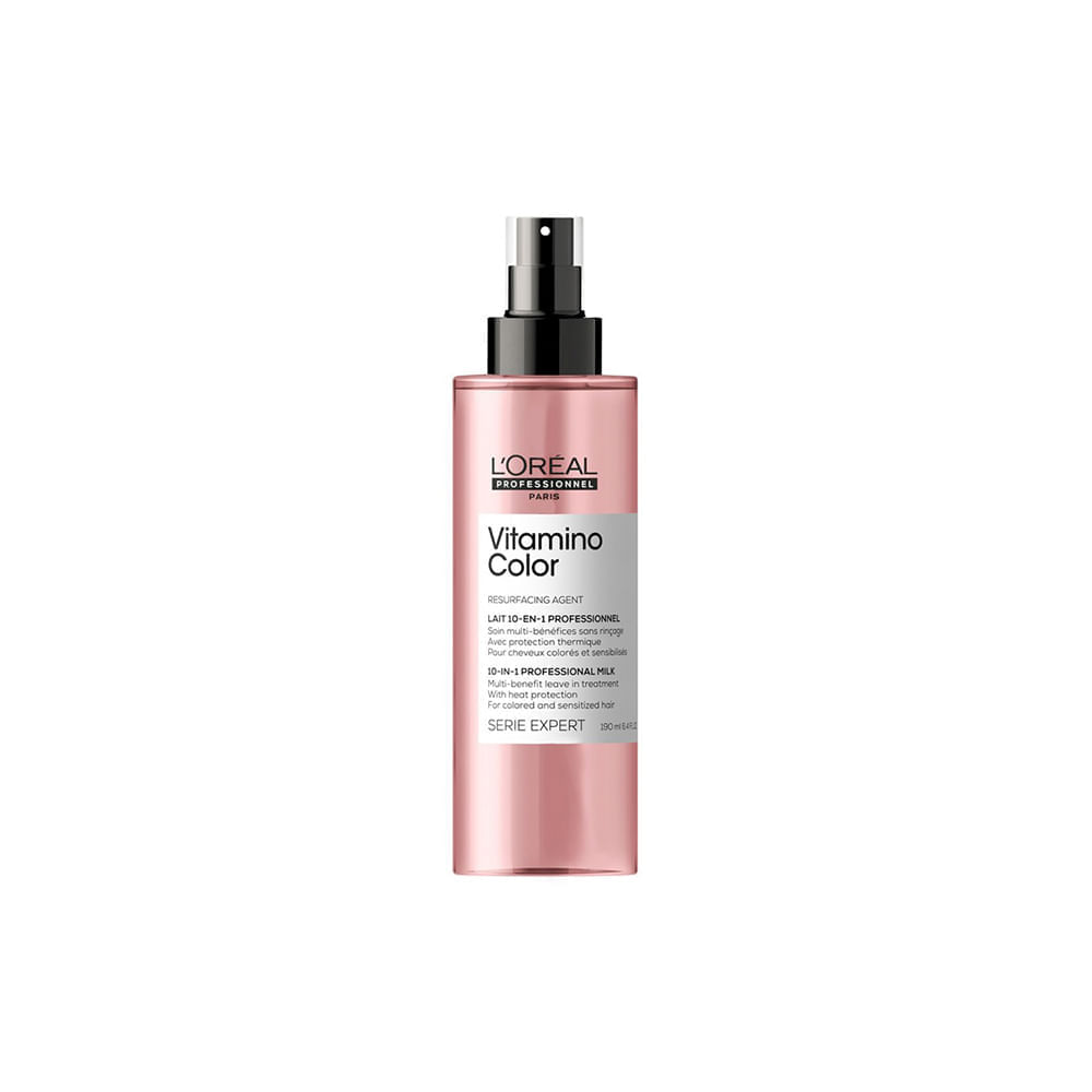 Encontraproduto.com.br - Kit LOréal Professionnel  Serie Expert Vitamino Color - Shampoo 300 ml + Condicionador 200 ml +  Leave-in 190 ml