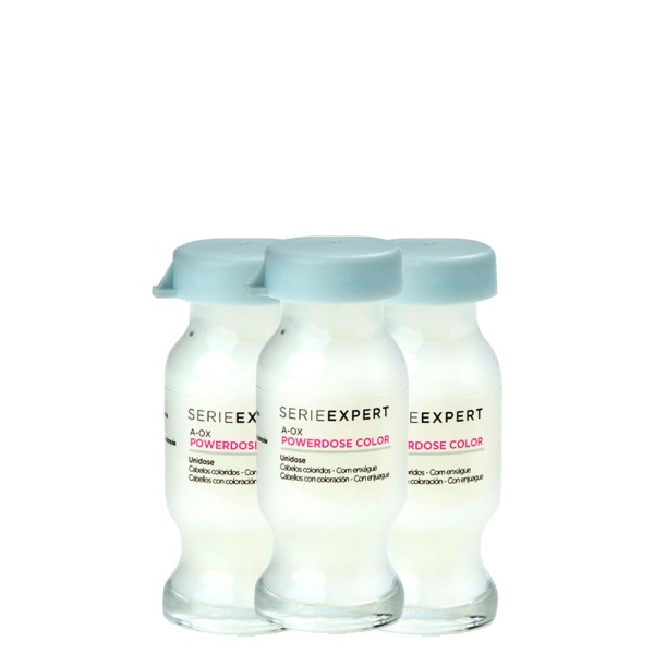 Encontraproduto.com.br - Kit LOréal Professionnel Serie Expert Vitamino Color - Ampola para Cuidado da Cor 3 x 10 ml