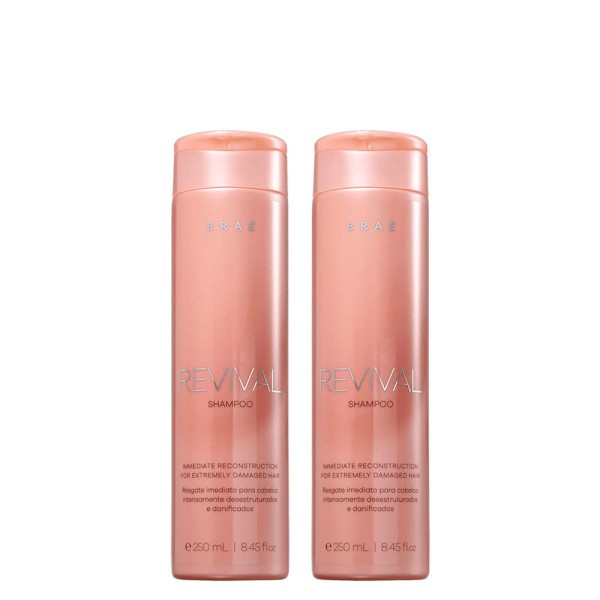 Encontraproduto.com.br - Kit Braé Revival Shampoo 250 ml - 2 Unidades