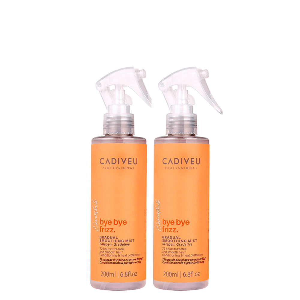 Encontraproduto.com.br - Kit Cadiveu Essentials Bye Bye Frizz - Leave-in Selagem Gradativa 200 ml - 2 Unidades