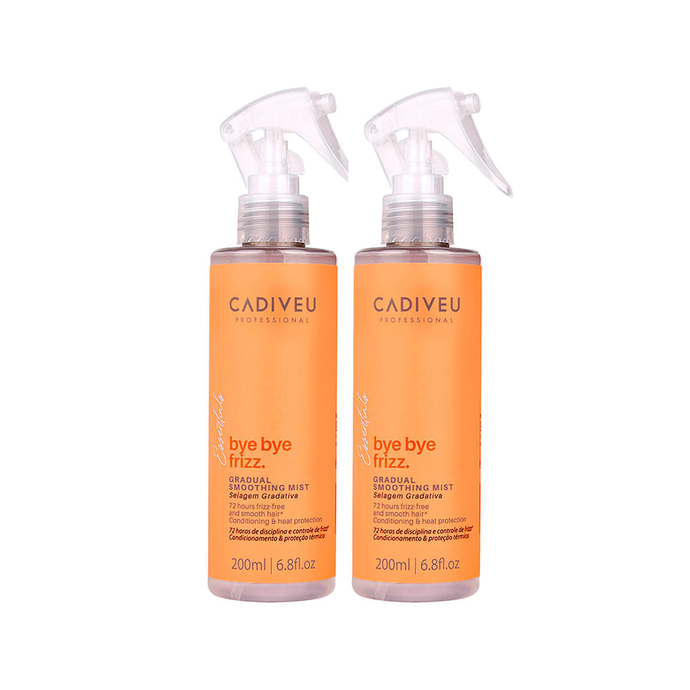 Encontraproduto.com.br - Kit Cadiveu Essentials Bye Bye Frizz - Leave-in Selagem Gradativa 200 ml - 2 Unidades