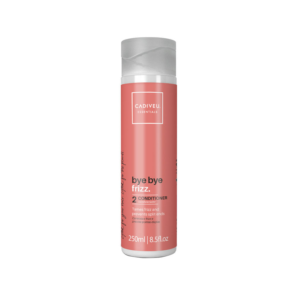 Encontraproduto.com.br - Kit Cadiveu Essentials Bye Bye Frizz- Shampoo 250 ml + Condicionador 250 ml + Máscara 200 ml