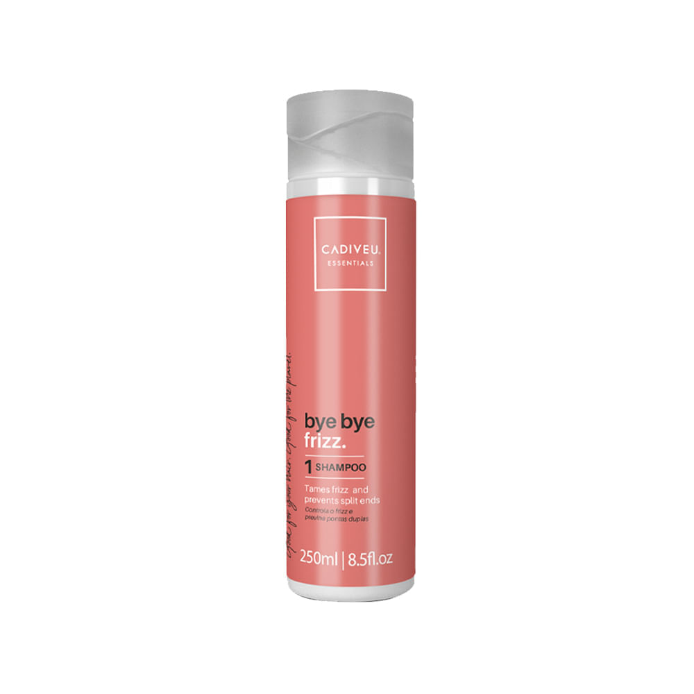 Encontraproduto.com.br - Kit Cadiveu Essentials Bye Bye Frizz- Shampoo 250 ml + Condicionador 250 ml + Máscara 200 ml