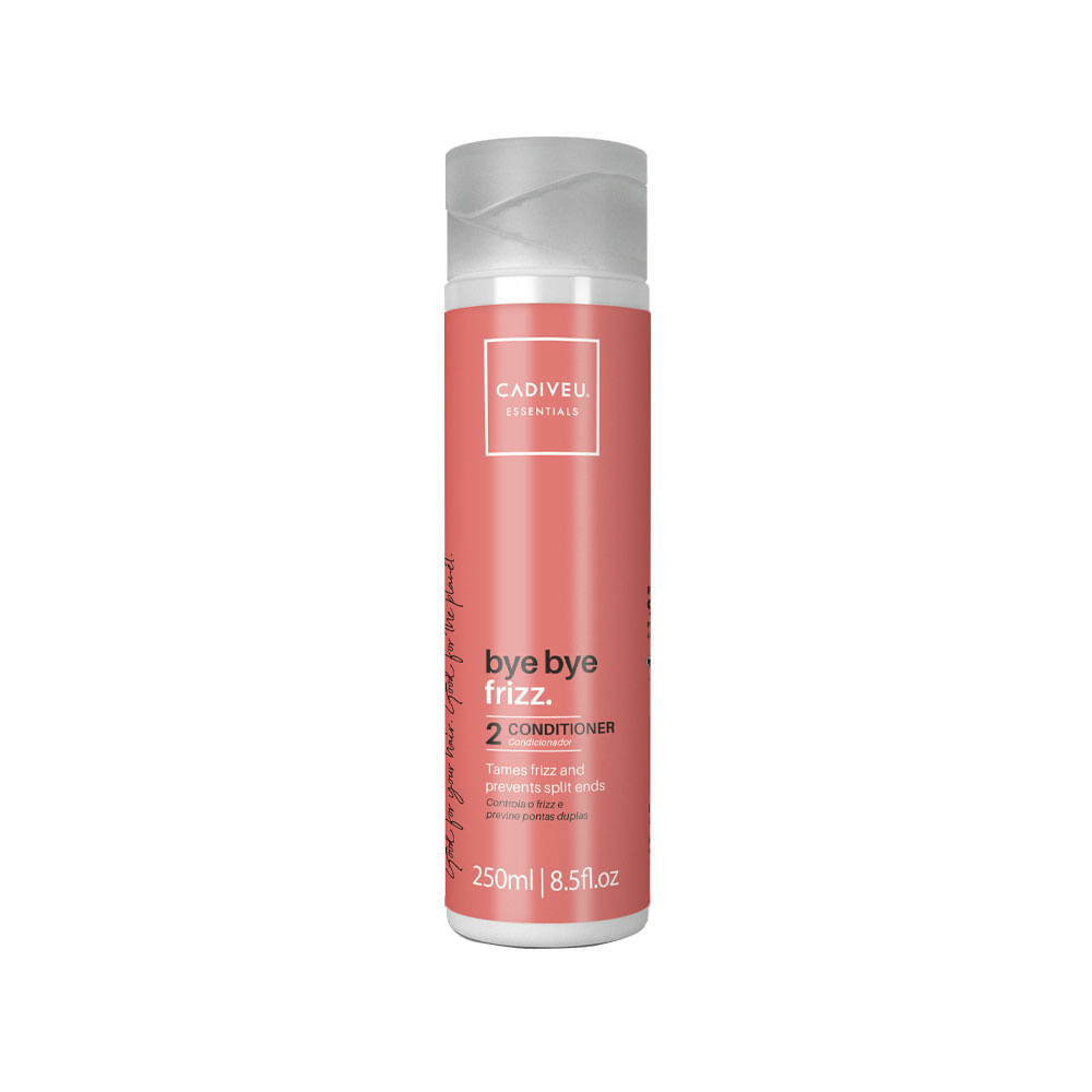Encontraproduto.com.br - Kit Cadiveu Essentials Bye Bye Frizz- Shampoo 250 ml + Condicionador 250 ml + Máscara 200 ml