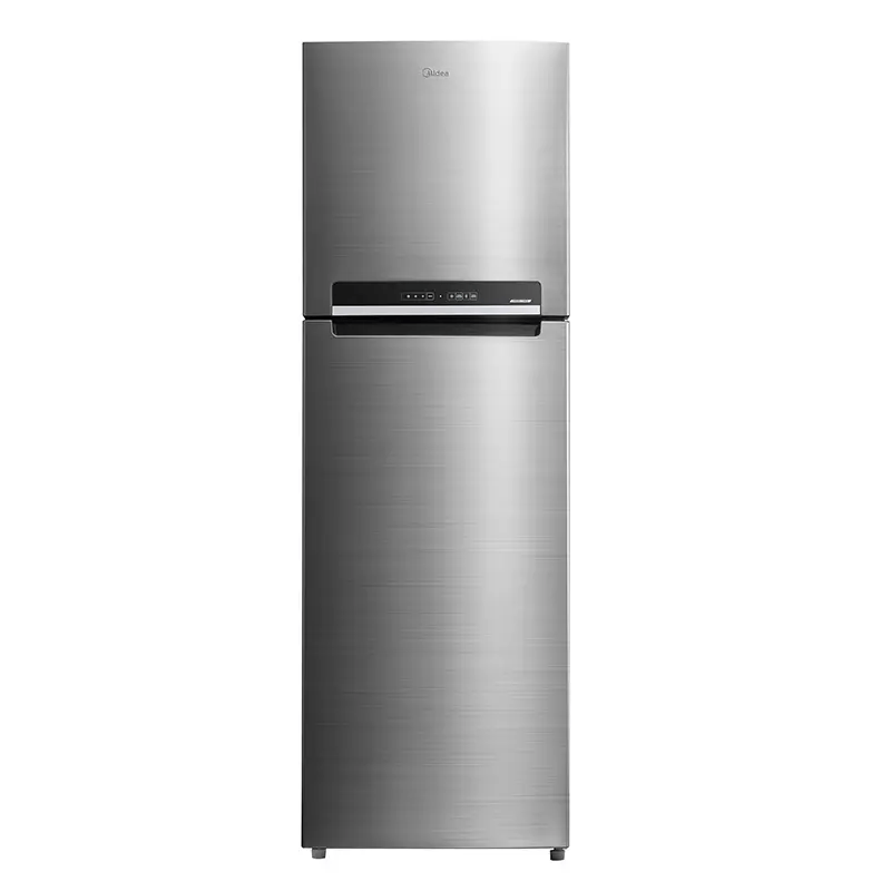Encontraproduto.com.br - Geladeira Midea Duplex MD-RT572EVD461 Frost Free Inox com Painel Touch e Turbo Freezer – 425 litros 220V