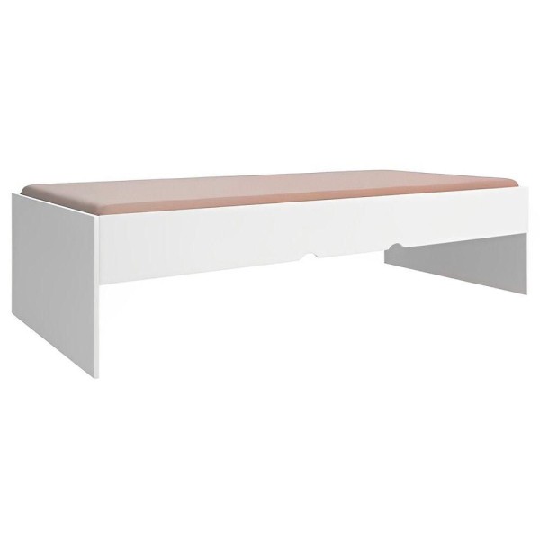 Encontraproduto.com.br - Cama Infantil Chiara Branco Brilho Phoenix Baby