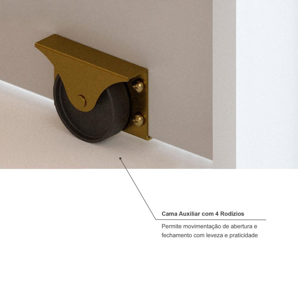 Encontraproduto.com.br - Bicama Solteiro Mdf Branco Com Escadinha/escorrega 03 Grades E Cabeceira Anatômica Mobilistore
