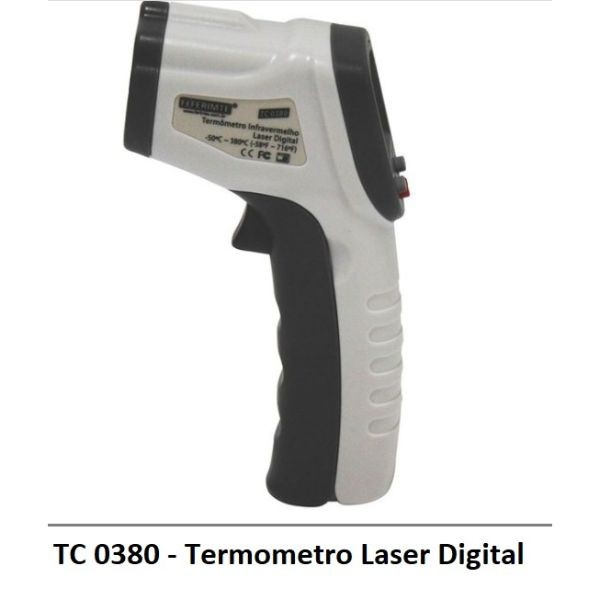 Encontraproduto.com.br - TERMOMETRO DIGITAL LASER MAX380C