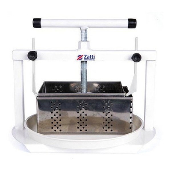 Encontraproduto.com.br - Prensa Para Queijo 2 Fôrmas Retangulares Inox Zatti
