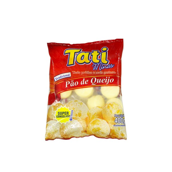Encontraproduto.com.br - Pão de Queijo Tati Minas 400g Tradicional