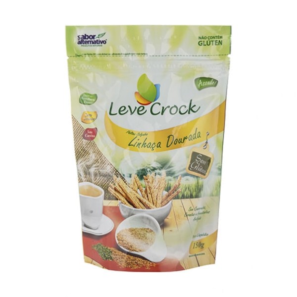 Biscoito Palitos Linhaça Dourada 150g - Sabor Alternativo