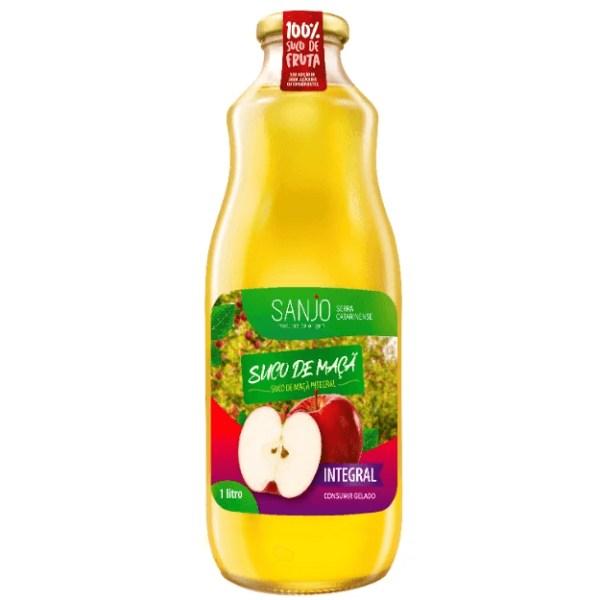 Encontraproduto.com.br - Suco Integral Maçã Sanjo 1L
