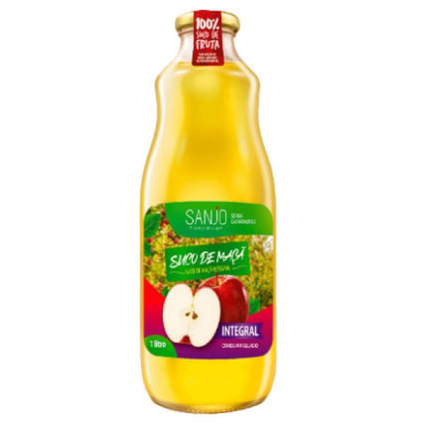 Encontraproduto.com.br - Suco Integral Maçã Sanjo 1L