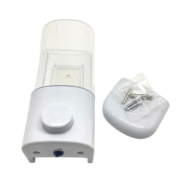Encontraproduto.com.br - Dispenser Parede Porta Sabonete Líquido álcool Gel Kit 10un