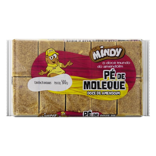 Pé de Moleque Mindy Amendoim 500g