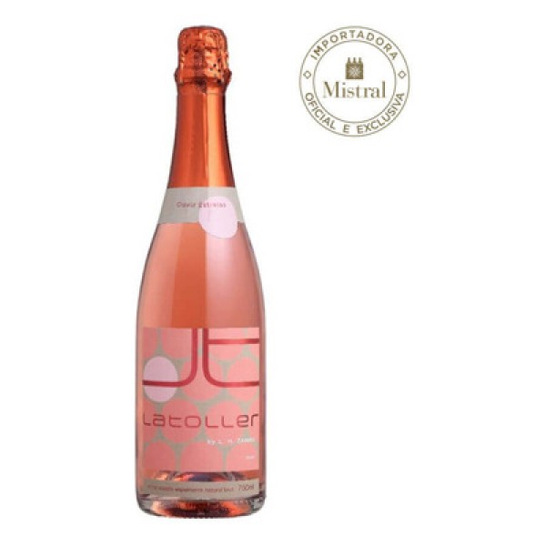 Encontraproduto.com.br - Vinho Vallontano Espumante LaToller Brut Rosé 2022 (Vallontano) 750ml