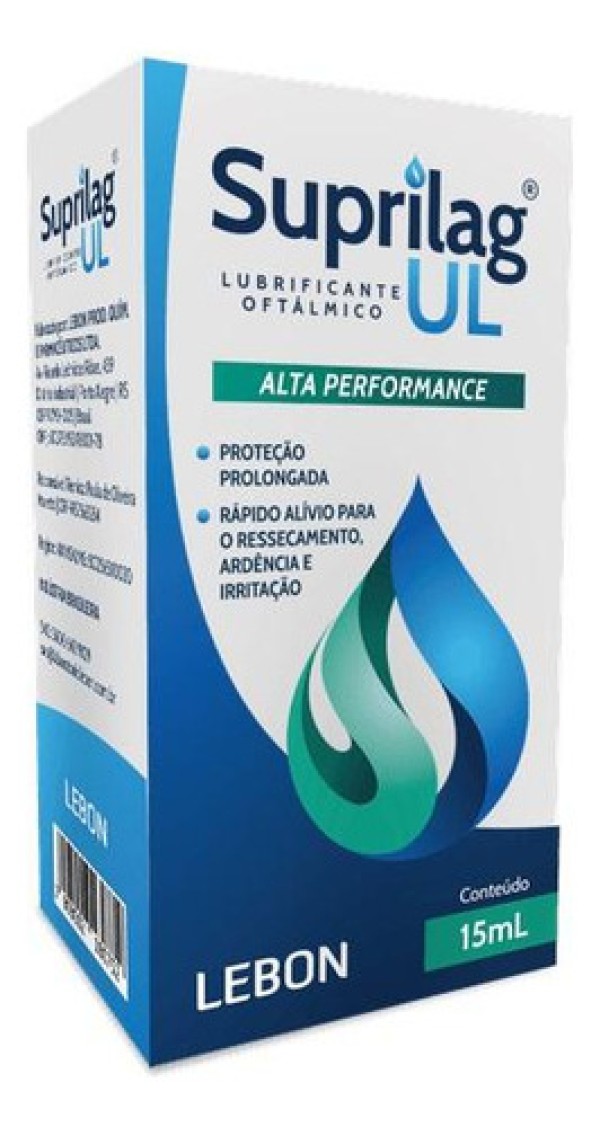 Suprilag UL Solução Oftálmica 15ml