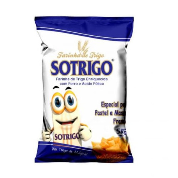 Encontraproduto.com.br - Farinha de Trigo Sotrigo Pastel e Massas Frescas Pacote com 5kg
