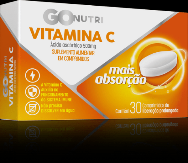 GOnutri Tripla Ação Vitamina C – c/ 30 Comprimidos de Liberação Prolongada