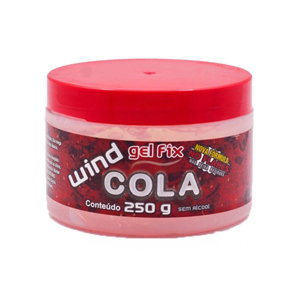 Encontraproduto.com.br - Gel para Cabelo Wind Fix Cola Sem Alcool 250g
